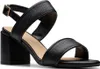 Clarks Shoes Ezoria Sling Sandalen Schwarz EU 39 Damen Produktbild-Vorschau 6