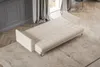 Sofa mit Schlaffunktion und Bettkaste Couch Dunkelblau Produktbild-Vorschau 5