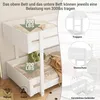 Flieks Etagenbett 90x200cm mit Rausfallschutz, Kinderbett Produktbild-Vorschau 6