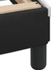 The Living Store Bettgestell mit Kopfteil Schwarz und Weiß Produktbild-Vorschau 10