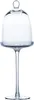COVER footed plate with cover - klar - 12x12x35cm - Glas Produktbild-Vorschau 1