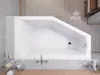 BADLAND Eckbadewanne Badewanne Selena RECHTS 160x90 mit Produktbild-Vorschau 4
