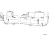 BELIANI Sofa Set 2-Teilig Hellbeige Stoffbezug 3-Sitzer Produktbild-Vorschau 3