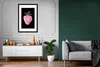 MuchoWow® Gerahmtes Poster Erdbeere - Aquarell - Rosa - Produktbild-Vorschau 8