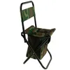 Klappbarer Outdoor-Stuhl Grün/Braun - Ideal für Camping und Produktbild-Vorschau 34