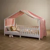 Hausbett Himmel LIAN in rosa - Betthimmel aus 100% Produktbild-Vorschau 5