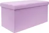 A product shot of a pink storage ottoman. Náhled obrázku produktu