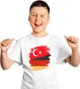 Türkische Deutsche Flagge Türkei Deutschland Fußball Fan Produktbild-Vorschau 2