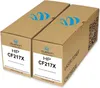 2x CF217X, 17X Tonerová tisková kazeta černá kompatibilní s Náhled obrázku produktu 1