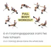 Rock Gym - Attrezzo fitness 6 in 1 Anteprima dell’immagine prodotto 3