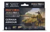 Vallejo 70.205 - Farb-Set, Deutsche Panzerung, WWII Produktbild-Vorschau 1