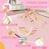 COSTWAY Klettergerüst Indoor 4er Set, klappabre Produktbild-Vorschau 6