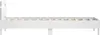 Giroletto con testiera e luci LED bianco 90x200 cm Anteprima dell’immagine prodotto 9