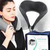Vankúš na krk z pamäťovej peny – Cestovný vankúš do Náhľad obrázku produktu 1