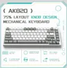 Yindiao Ajazz AK820 Mechanischer Tastaturknopf, 75% Produktbild-Vorschau 2