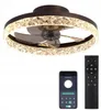 Nowoczesny Żyrandol Led Z Wiatrakiem Lampa Sufitowa Czarna Podgląd zdjęcia produktu 1