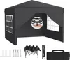 LZQ Pavillon pop-up 2,5 x 2,5 m Pavillon pliable pour Voir les images du produit 1