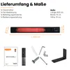 Heatix Smart Golden Shadow Wandheizstrahler 2500W Produktbild-Vorschau 6