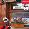 KOTARBAU® 4er Set Blumenkasten Blumentopf für Balkon 50 x Produktbild-Vorschau 4