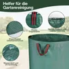 Gartensack Gartenabfallsack 272L–selbststehender Laubsäcke Produktbild-Vorschau 3
