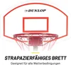 Dunlop Basketballkorb Mit Ständer - Einstellbare Höhe Produktbild-Vorschau 8