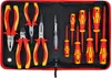 BGS Set di pinze / cacciaviti VDE 12 pezzi - 7140 Anteprima dell’immagine prodotto 1