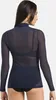 Teyli Damen-Rollkragenpullover aus durchsichtigem Netz Produktbild-Vorschau 2