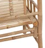 vidaXL Zahradní lavice 120 cm bambusová Náhled obrázku produktu 2