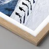 Gerahmtes Poster - Rahmen in heller Eiche - Berg Wanderung Produktbild-Vorschau 2
