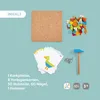 HABA Hammer-Nagelspiel: Geo-Formen – Holzspielzeug mit Produktbild-Vorschau 3