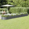 vidaXL Verhoogde plantenbak, verzinkt staal, 512x80x36 cm, Productafbeelding-voorbeeld 1