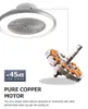 Ventilateur de plafond blanc mat avec éclairage | Voir les images du produit 5