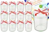 12er Set Sturzglas 435 ml To 82 Schleifendekor Deckel incl. Produktbild-Vorschau 1
