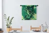 MuchoWow® Wandteppich Wandbehang Tiger - Kopf - Grün 60x60 Produktbild-Vorschau 2