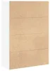 vidaXL Bibliothèque blanche 80x30x114 cm Bois composite Voir les images du produit 5