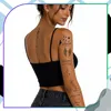 Tatouages bohèmes, lavables, noirs, temporaires, 30 Voir les images du produit 3