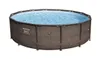 An above-ground swimming pool filled with water, set against a white background. Náhled obrázku produktu