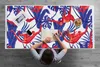 Schreibtischmatte Tischunterlage 120x60 cm Mauspad - Affe Produktbild-Vorschau 3