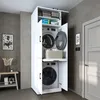 Roomart DORA-I Waschmaschinenschrank 70 cm breit, Weiß Produktbild-Vorschau 1