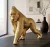 Mauro Ferretti sculpture gorille 29,7x11,5x21,8 cm or Voir les images du produit 7