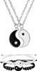 INF Yin-Yang-Anhänger-Halsketten-Armband-Set Silber Produktbild-Vorschau 3