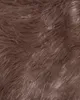 A close-up view of brown faux fur. Produktbild-Vorschau