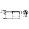 DIN 912 Edelstahl A2 M6x40 HP E-NORMpro Produktbild-Vorschau 3