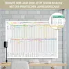 Urlaubsplaner 2027 A1 Bunt Wandkalender XXL – Produktbild-Vorschau 6