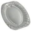 3 Servierplatten, Alu oval 43 cm x 29 cm Produktbild-Vorschau 3
