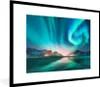 MuchoWow® MuchoWow® Gerahmtes Poster Nordlichter - Schnee - Produktbild-Vorschau 1