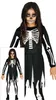 Costume da bambino Skeleton - scheletro - ragazza - taglia Anteprima dell’immagine prodotto 2