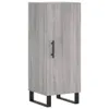 Highboard Grau Sonoma 34,5x34x180 cm Holzwerkstoff Produktbild-Vorschau 7