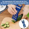 2er Set Multischneider & Gemüsehobel,Multifunktionaler Produktbild-Vorschau 6