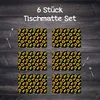 Tischset 6x45x30 cm Platzset Tischmatte Platzmatte Produktbild-Vorschau 4